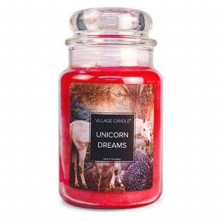 Village Candle - vonná svíčka Unicorn Dreams (Sny jednorožce) 737g