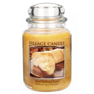 Village Candle - vonná svíčka Warm Buttered Bread (Teplé máslové houstičky) 737g