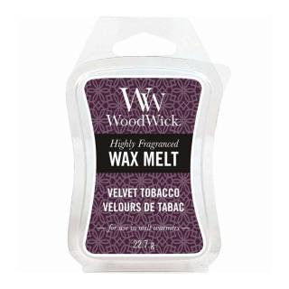WoodWick - vonný vosk Velvet Tobacco (Sametový tabák) 23g