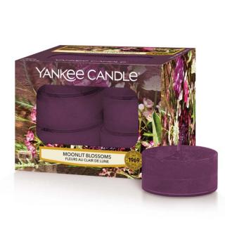 Yankee Candle - čajové svíčky Moonlit Blossoms (Květiny ve svitu měsíce) 12 ks