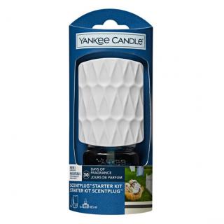 Yankee Candle difuzér do elektrické zásuvky Organic s náplní Clean Cotton