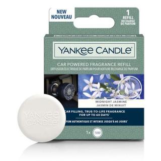 Yankee Candle - náhradní náplň do difuzéru do zapalovače auta, vůně Midnight Jasmine