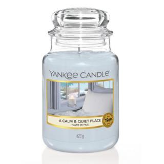 Yankee Candle - vonná svíčka A Calm & Quiet Place (Klidné a tiché místo) 623g