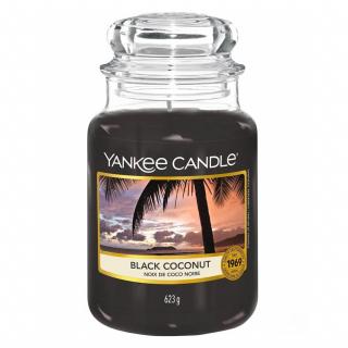 Yankee Candle - vonná svíčka Black Coconut (Černý kokos) 623g