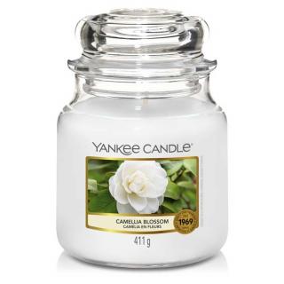 Yankee Candle - vonná svíčka Camellia Blossom (Kamélie) 411g