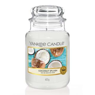 Yankee Candle - vonná svíčka Coconut Splash (Kokosové osvěžení) 623g