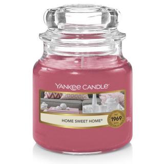 Yankee Candle - vonná svíčka Home Sweet Home (Ó sladký domove) 104g