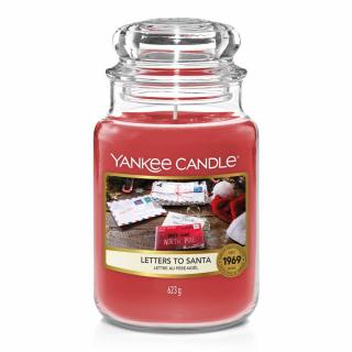 Yankee Candle - vonná svíčka Letters To Santa (Vánoční přání) 623g