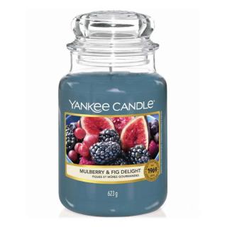 Yankee Candle - vonná svíčka Mulberry & Fig Delight (Lahodné moruše a fíky) 623g