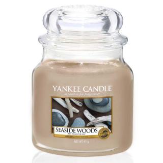 Yankee Candle - vonná svíčka Seaside Woods (Přímořská dřeva) 411g