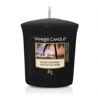Yankee Candle - votivní svíčka Black Coconut (Černý kokos) 49g
