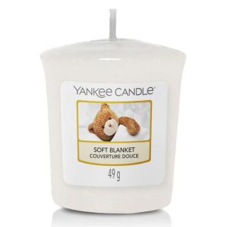 Yankee Candle - votivní svíčka Soft Blanket (Jemná přikrývka) 49g