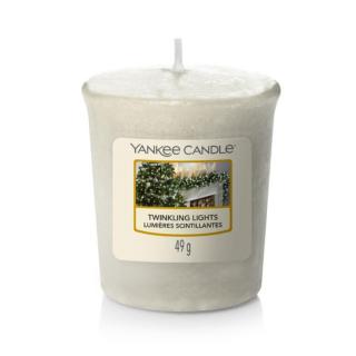 Yankee Candle - votivní svíčka Twinkling Lights (Blikající světýlka) 49g
