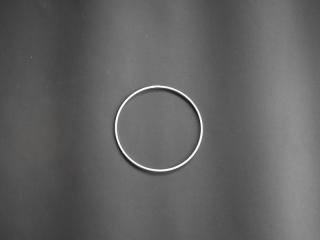 Kovové kruhy na lapače snů Velikost: průměr 12 cm