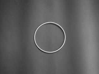 Kovové kruhy na lapače snů Velikost: průměr 15 cm