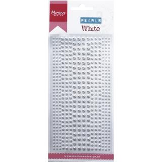 Samolepicí perličky bílé (486ks)