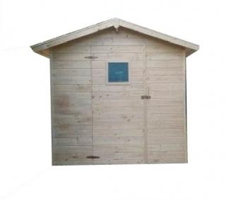 Zahradní domek 2,3x2,3m, (16mm) s oknem, MARBELA (Levný zahradní domek dřevěný MARBELA (16mm) s oknem, rozměr 2,3 x 2,3m, v.2,2m)