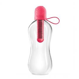 bobble 0,55l se silikonovým víčkem - neon pink