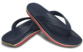 Crocs Retro Flip Flop - navy/red