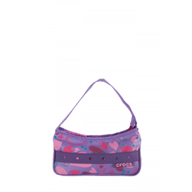 Printed Purse - heart/confetti