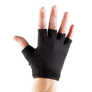 protiskluzové rukavice na cvičení  - black