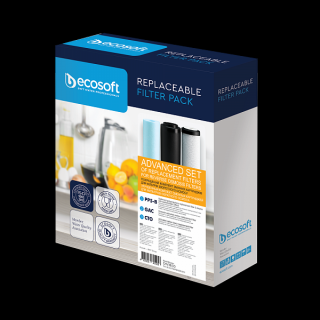 Ecosoft náhradní filtry pro systémy RO 1-2-3