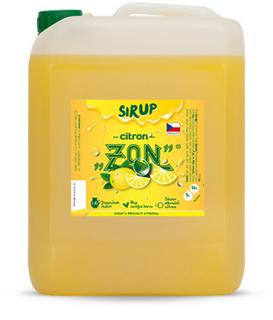 ZON Sirup Citron 5 000 ml