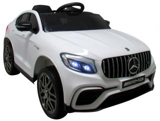 Dětské elektrické autíčko 4x4 bílé Mercedes GLC63s