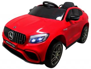 Dětské elektrické autíčko 4x4 červené Mercedes GLC63s