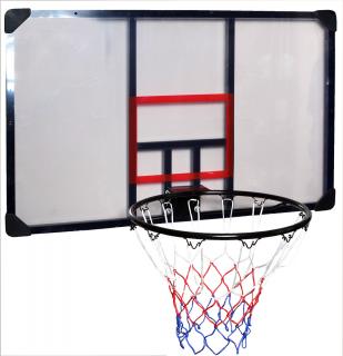ENERO Basketbalový koš k připevnění na zeď 112x72 45cm 1012544