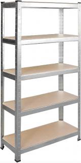 JUMON SHELF regál 5 zasouvacích polic 180x90x40 cm 3264