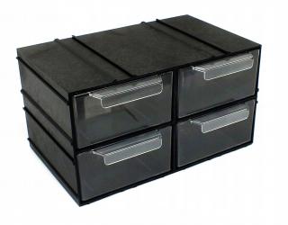 KONGER organizér do dílny úložný box 4ks KONPX4