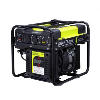 Kraft&Dele Invertorový generátor proudu elektrocentrála 230V 3500W KD134