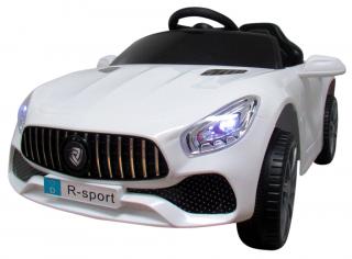 R-SPORT B3 Elektrické autíčko 2x30W + odpružení + LED efekty, bílé