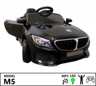 Ragil Elektrické autíčko 2x25W MP3, černé M5
