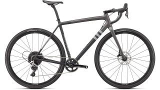 cyklokrosové kolo Specialized Crux Comp 2022 satin smoke/black - 52 (163-168cm)