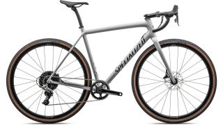 cyklokrosové kolo Specialized Crux Comp 2023 dove gray/metallic navy - 49 (155-163cm)