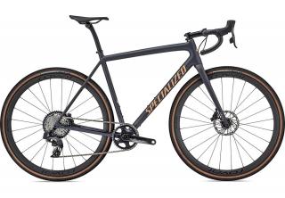 cyklokrosové kolo Specialized Crux Pro 2022 satin dusty blue/ice papaya - 49 (155-163cm)