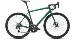 silniční kolo Specialized Aethos Expert 2022 pine green/white - 56 (178-188cm)