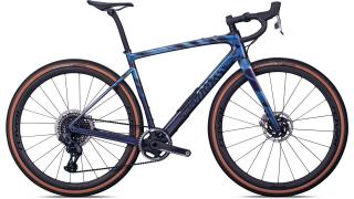 silniční kolo Specialized S-Works Diverge Carbon 2022 light silver/dusty blue - 56 (175-182cm)