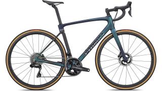 silniční kolo Specialized S-Works Roubaix 2023 green pearl/carbon/silver/black - 49 (155-165cm)