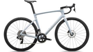 silniční kolo Specialized Tarmac SL7 Expert 2023 gloss morning mist/white - 44 (142-155cm)