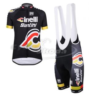 Cyklistická sada - dres a kraťase profi týmu CINELLI 2014