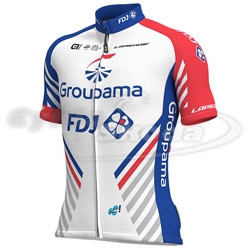 Dres krátký rukáv profi týmu GROUPAMA FDJ 2019