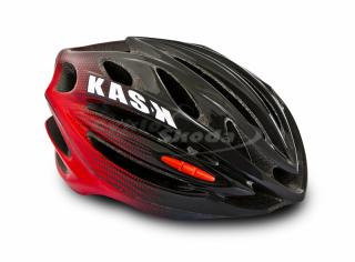 Kask 50 black-red