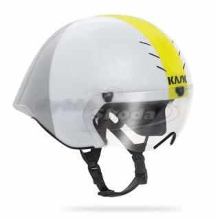 Kask Mistral white-silver