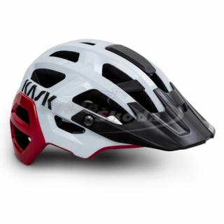 Kask Rex white red