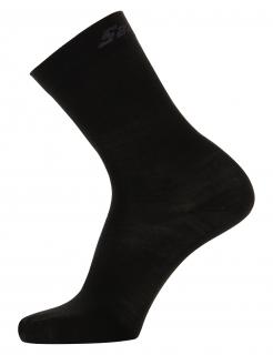 Santini Wool black zimní ponožky