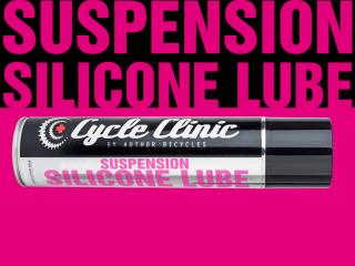 Author Mazivo Cycle Clinic Suspension Silicone Lube | 400 ml Barva: černá
