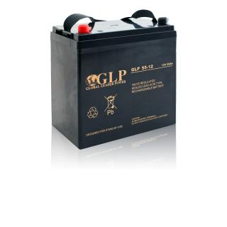 Bezúdržbový záložní akumulátor - baterie VRLA - AGM 55Ah / 12V (GLP 55-12)